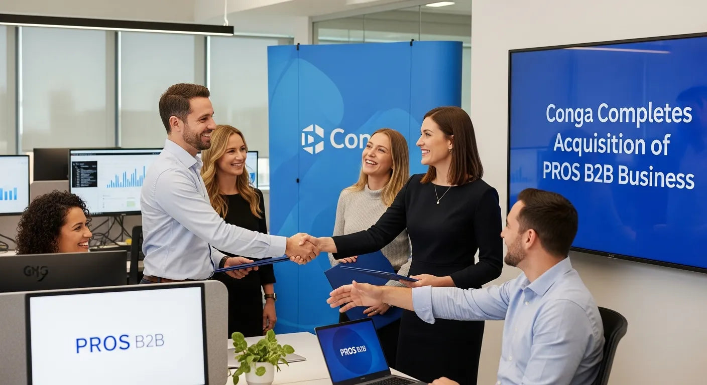 Conga Acquires PROS B2B: Paving the Way for Enhanced Revenue Optimization