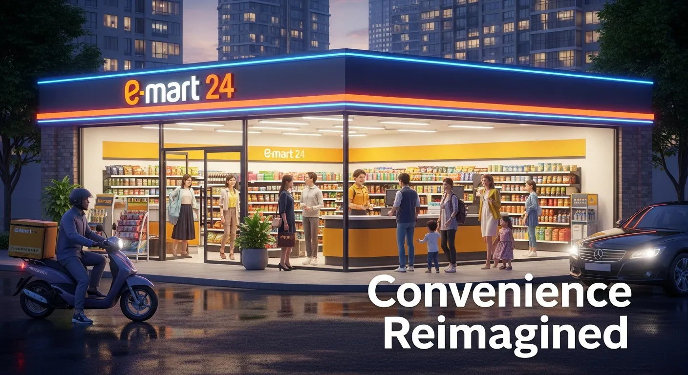 E-Mart 24 Sets Ambitious Goals with Next-Generation Convenience Stores