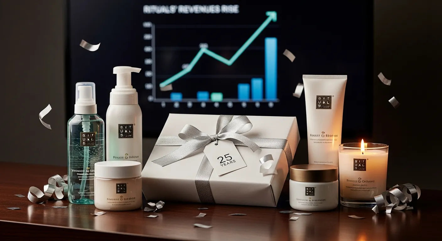 Rituals Cosmetics Celebrates 25 Years of Transformative Growth with Impressive Sales Surge