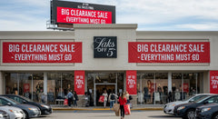 Saks Off 5th to Closure: The Surge of Clearance Sales Amid Bankruptcy Proceedings
